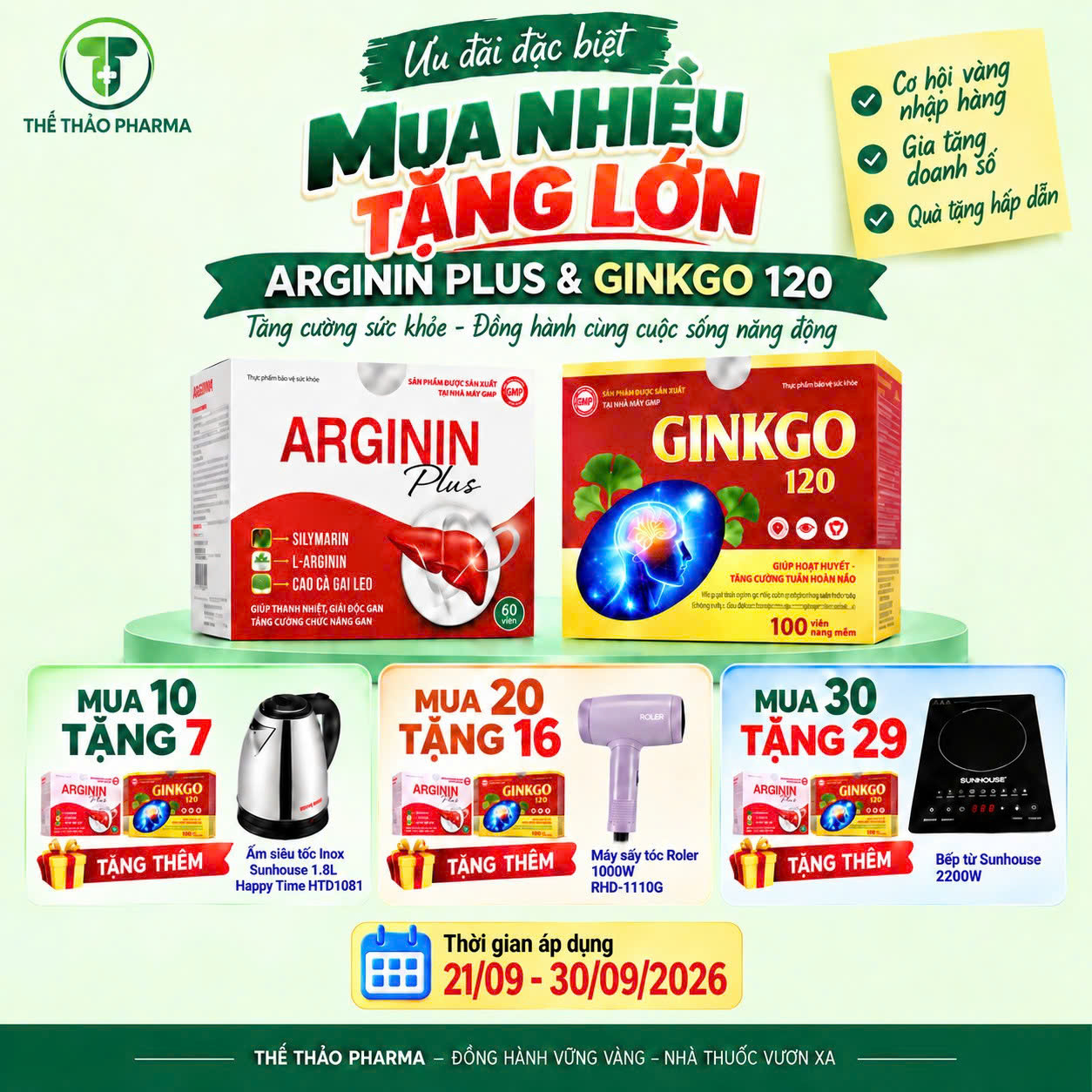 🔥 NHẬP HÀNG CÀNG NHIỀU – QUÀ TẶNG CÀNG LỚN!
