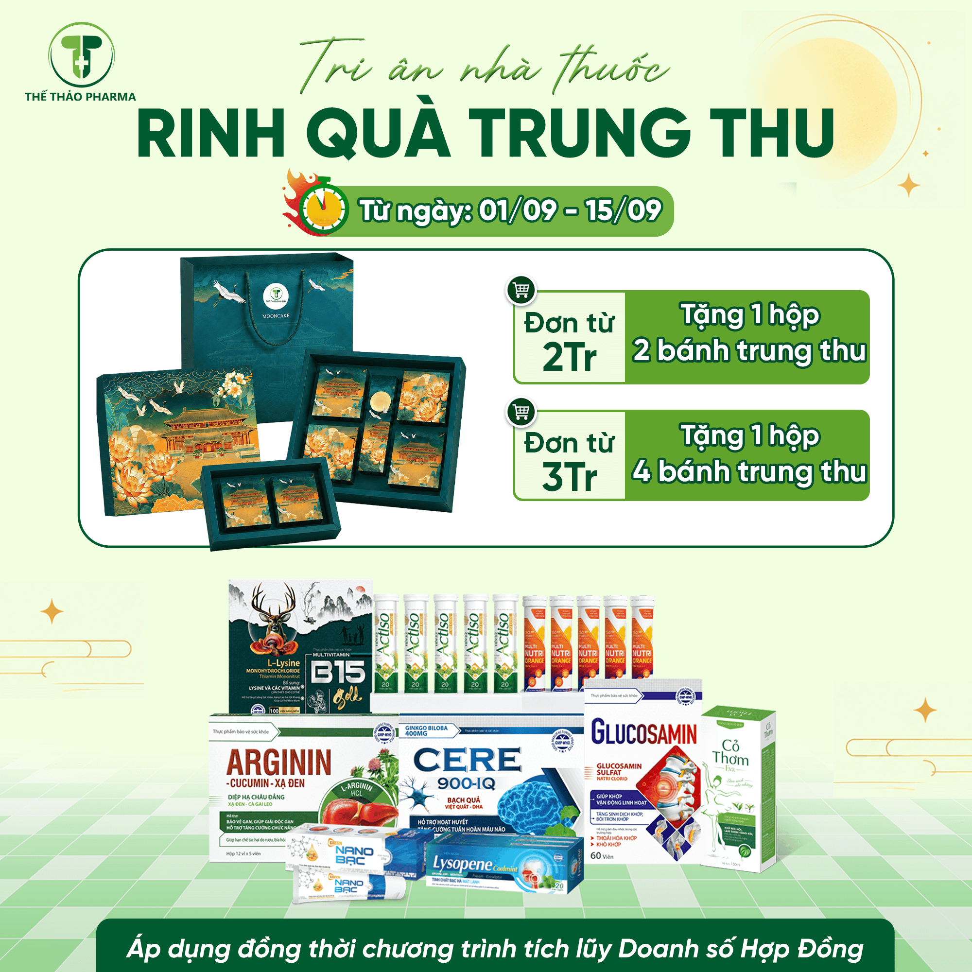 🥮 TRI ÂN NHÀ THUỐC – RINH QUÀ TRUNG THU 🥮