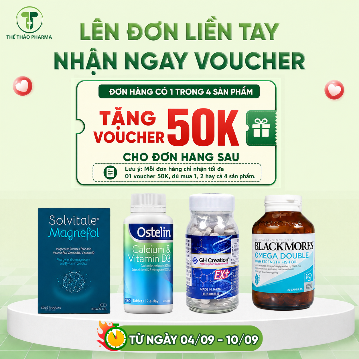 🎁 LÊN ĐƠN LIỀN TAY – NHẬN NGAY VOUCHER 50K!