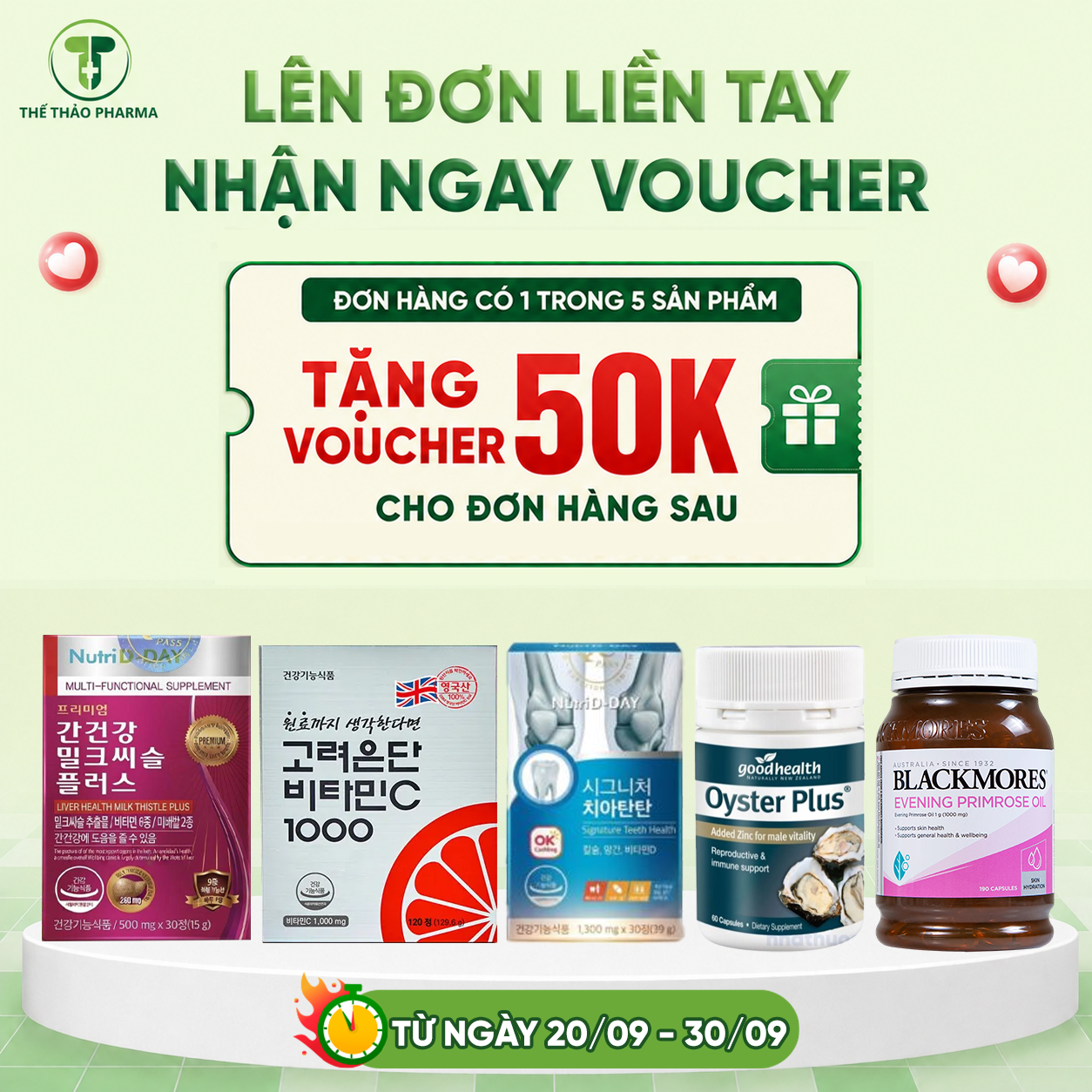 🎁 LÊN ĐƠN LIỀN TAY – NHẬN NGAY VOUCHER 50K!