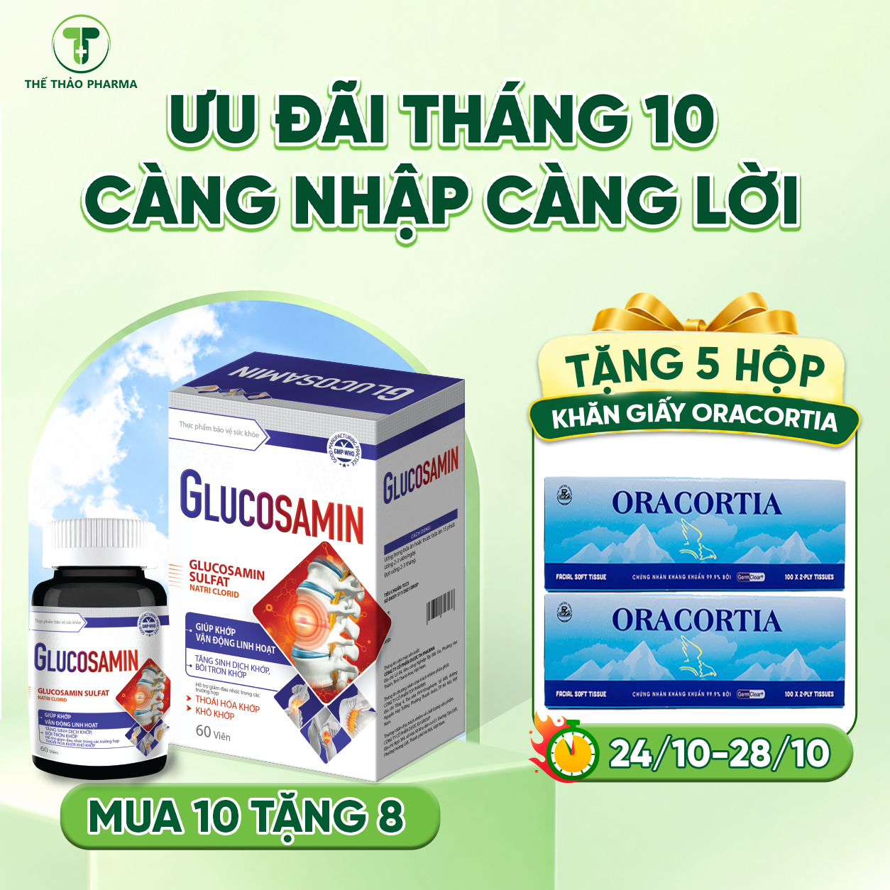 🎉 ƯU ĐÃI THÁNG 10 – CÀNG NHẬP CÀNG LỜI!
