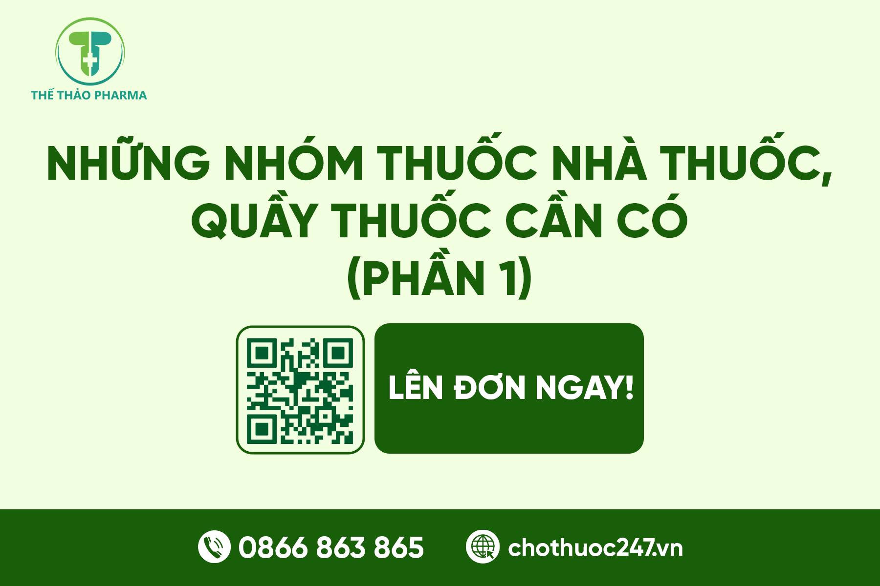 Danh Mục Thuốc Cơ Bản Cho Nhà Thuốc (Phần 1): 3 Nhóm Hàng "Chủ Lực" Tăng Doanh Số