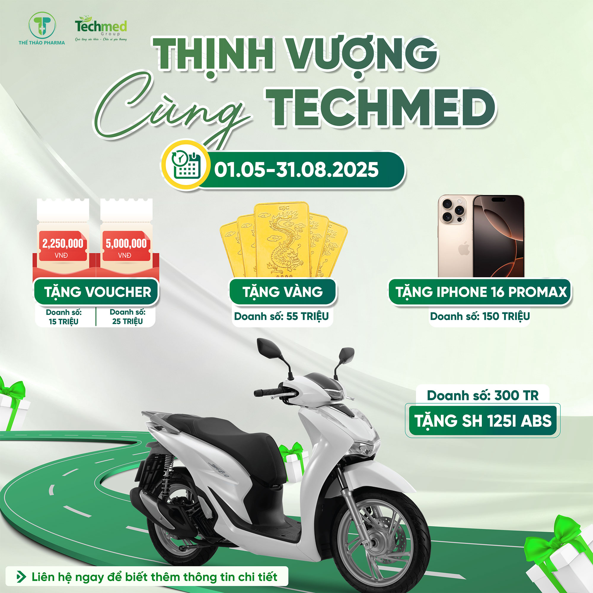Thịnh Vượng Cùng Techmed – Rinh Quà Cực Chất