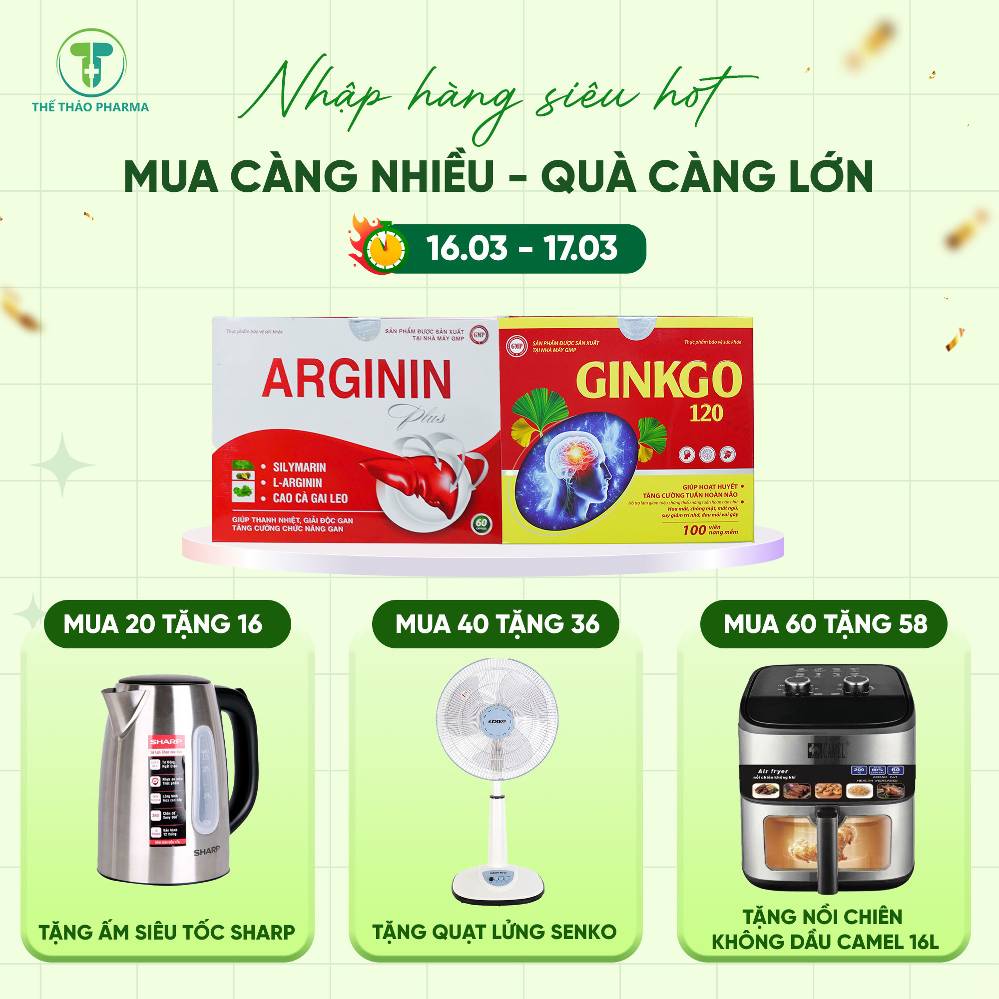🔥 NHẬP HÀNG SIÊU HOT – MUA CÀNG NHIỀU, QUÀ CÀNG LỚN 🔥