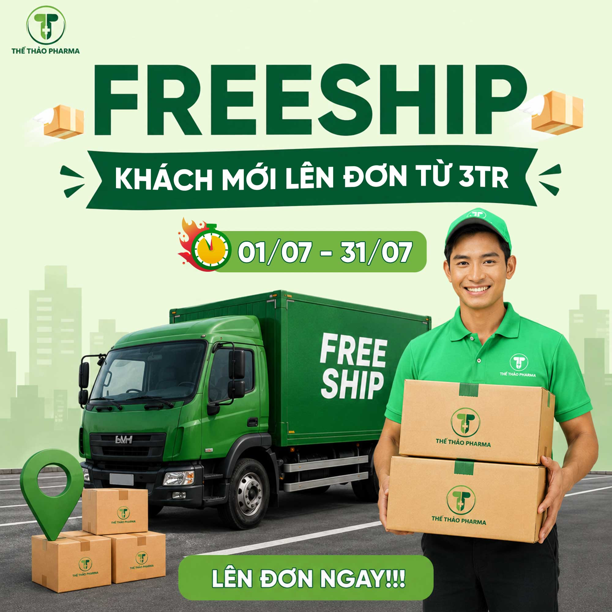 🚚 FREESHIP KHÁCH MỚI – LÊN ĐƠN TỪ 3 TRIỆU!