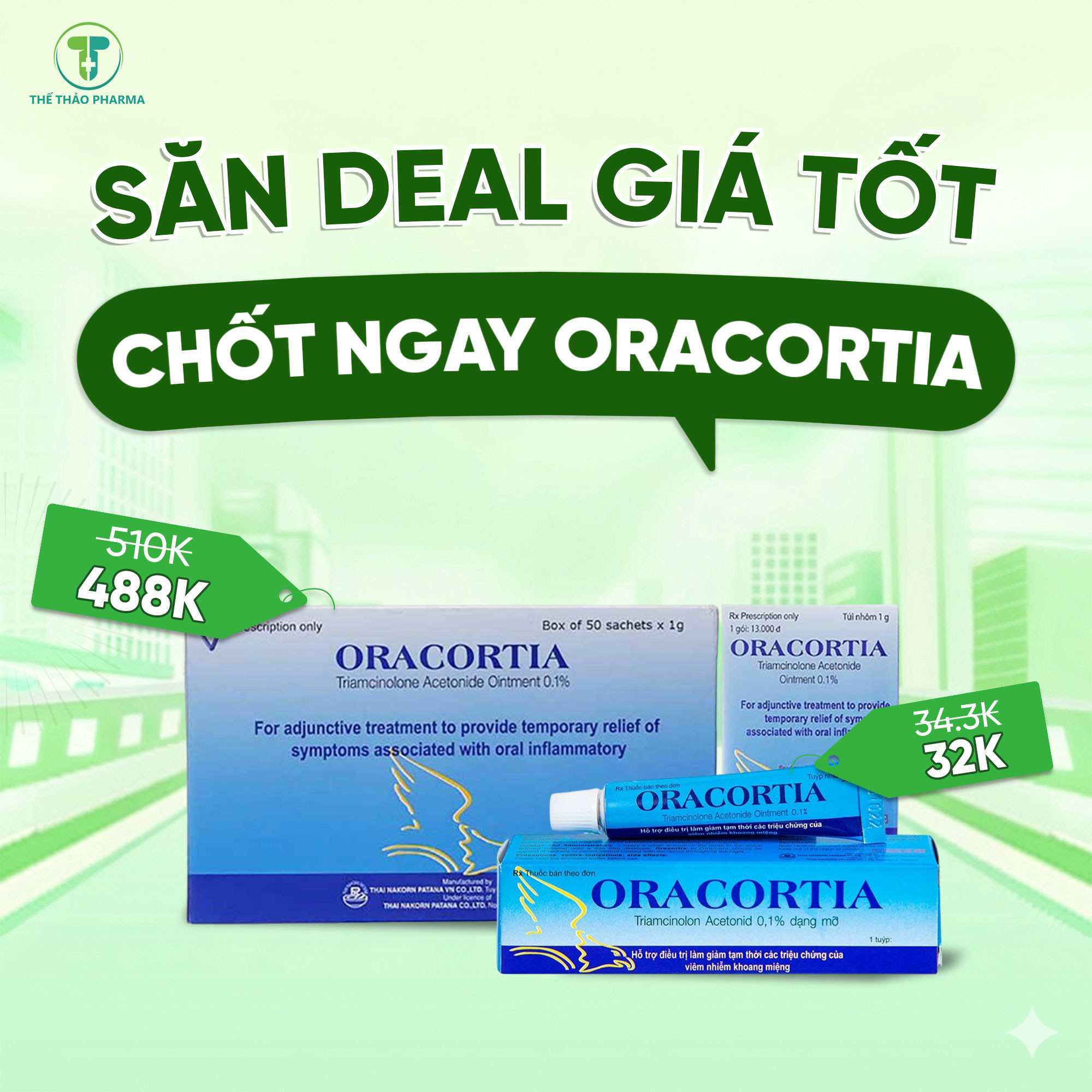 🔥 SĂN DEAL GIÁ TỐT – CHỐT NGAY ORACORTIA